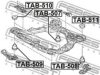 TOYOT 5221628010 Mounting, axle beam